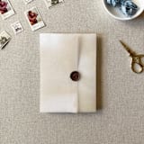 "Neutral Watercolor Vellum Jacket for Wedding Invitations | A7 | Set of 10" - Invitation Jackets and Overlays in beige by Cotton and Bow