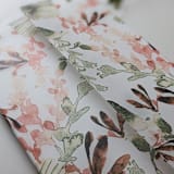 "Vintage Floral Watercolor Vellum Wrap | Set of 10" - Invitation Jackets and Overlays in white by Campofiore Paper Studio