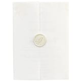 "Translucent Vellum Jackets for 5x7 Invitation, Set of 10" - Invitation Jackets and Overlays in clear by Self Stationery