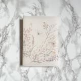 "Pink Wildflower Vellum Jacket for Wedding Invitations (10 Pack)" - Invitation Jackets and Overlays in clear by Carley Zuercher
