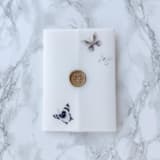 "Neutral Butterfly Vellum Jackets (10 pack)" - Invitation Jackets and Overlays in clear by Carley Zuercher