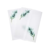 "Soft Greenery Vellum Jacket (Sets of 10)" - Invitation Jackets and Overlays in green by Caroline Russo