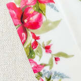 "Cascading Bougainvillea Vellum Jackets | Set of 10" - Invitation Jackets and Overlays in multicolor by Megan Tendler