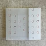 "Pink horseshoes vellum wrap for 5x7 card | pack of 10" - Invitation Jackets and Overlays in pink by Ivory Invitations