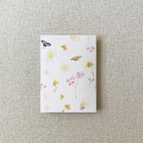 "Butterfly Floral Vellum Jacket for Wedding Invitations | For Petite 4.25x6" Invitations  | Set of 10" - Invitation Jackets and Overlays in multicolor by Cotton and Bow