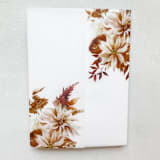 "Falling in Autumn | Set of 10 Floral Vellum Jackets" - Invitation Jackets and Overlays in clear by Nikki Turner