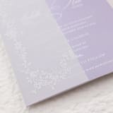 "Vellum Jacket Floral Wedding Arch, Set of 10" - Invitation Jackets and Overlays in white by Self Stationery