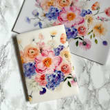 "Bright Colorful Floral Arrangement Vellum Jackets (10 pack)" - Invitation Jackets and Overlays in multicolor by Carley Zuercher