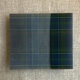 "Plaid lovers green blue tartan printed vellum wrap for 5x7 card  | pack of 10" - Invitation Jackets and Overlays in green by Ivory Invitations