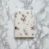"Neutral Fall Wildflower Vellum Jacket (10 Pack)" - Invitation Jackets and Overlays in brown by Carley Zuercher