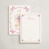 "Blossom" - Baby Milestone Cards in Multi by Sarah Knight - Front and Back