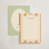 "Nantucket" - Baby Milestone Cards in Multi by Robert and Stella - Front and Back