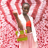 "Square Bag Small Green" - Decorative Storage in green by AKETEKETE