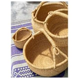 "Kilika Natural Basket Large" - Decorative Storage in natural by AKETEKETE