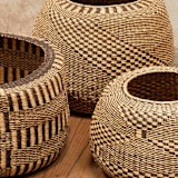 "Aduko Basket Set" - Decorative Storage in natural by AKETEKETE