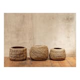 "Aduko Basket Set" - Decorative Storage in natural by AKETEKETE