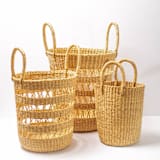 "Tena Basket Pack" - Decorative Storage in natural by AKETEKETE