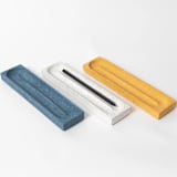 "Pencil Tray: Marigold Terrazzo" - Decorative Storage in yellow by Pretti.Cool