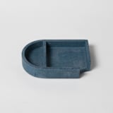 "Cobalt Terrazzo Sticki Note Holder" - Decorative Storage in blue by Pretti.Cool