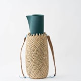 "Cone Storage Bag Basket" - Decorative Storage in beige by Jennifer Abelev