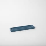 "Pencil Tray: Cobalt Terrazzo" - Decorative Storage in blue by Pretti.Cool