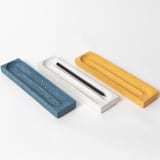 "Pencil Tray: Cobalt Terrazzo" - Decorative Storage in blue by Pretti.Cool