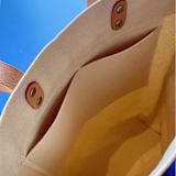 "Color Me Striped Medium Tote" - Decorative Storage in multicolor by Ampersand Design Studio