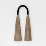 "Black Jute Arch" - Original Sculpture in black by Bharti Trivedi