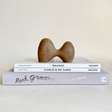 "Mini 10" - Original Sculpture in brown by Emily Meisler