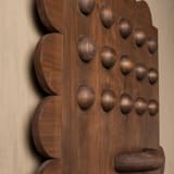 "Roma Wall Art" - Original Sculpture in brown by Meso Casa LLC