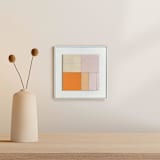 "Playfield No.10" - Original Sculpture in pink by Francesca Iannaccone