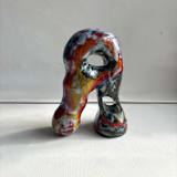 "Standing strong" - Original Sculpture in multicolor by Nina Leth