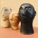 "AGHILAS BLACK" - Original Sculpture in black by Jana Mistrik