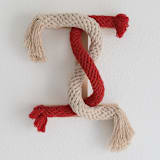 "Into You" - Original Sculpture in red by Bharti Trivedi