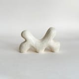 "Mini 9" - Original Sculpture in white by Emily Meisler