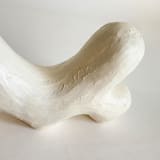 "Mini 9" - Original Sculpture in white by Emily Meisler