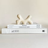 "Mini 9" - Original Sculpture in white by Emily Meisler