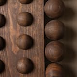 "Porton Wall Art" - Original Sculpture in brown by Meso Casa LLC