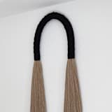 "Jute Arch Sculpture" - Original Sculpture in black by Bharti Trivedi