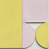"Playfield No.16" - Original Sculpture in yellow by Francesca Iannaccone