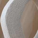 "Eden Sculpture" - Original Sculpture in white by Virginia Felix