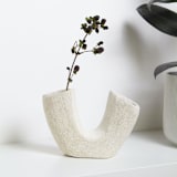"Lima Sculpture" - Original Sculpture in white by Virginia Felix