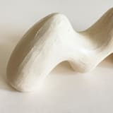 "Mini 8" - Original Sculpture in white by Emily Meisler