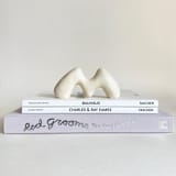 "Mini 8" - Original Sculpture in white by Emily Meisler