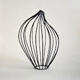"Empty Vessel" - Original Sculpture in black by Emily Meisler