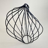 "Empty Vessel" - Original Sculpture in black by Emily Meisler