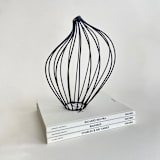 "Empty Vessel" - Original Sculpture in black by Emily Meisler