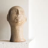 "AGHILAS NATURAL" - Original Sculpture in beige by Jana Mistrik