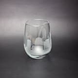 "St. Louis, Missouri Skyline Stemless Wine Glass" - Glassware in clear by stephanie miller 1