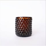 "Bruma Amber Glass Set of 2 - Artisan Blown Glassware from Colombia" - Glassware in brown by Powered By People